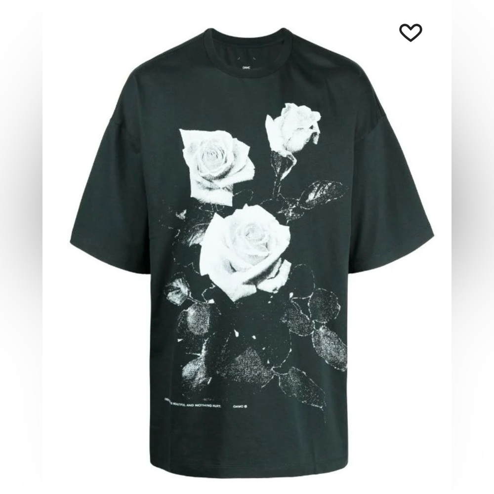 OAMC Floral Print T-Shirt. New with tags.